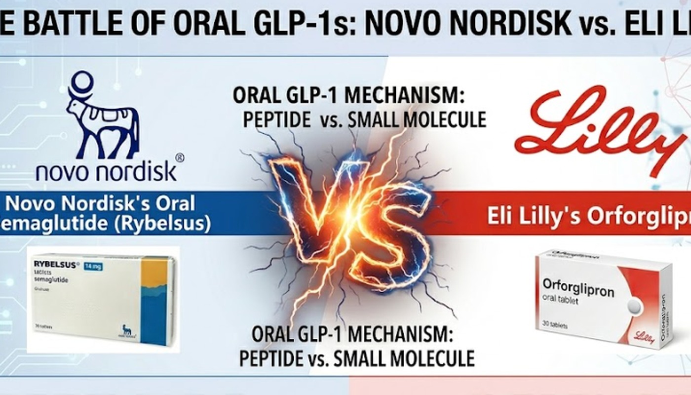 lilly oral glp-1 Oral GLP-1 Clinical Comparison: Novo Nordisk's Oral Semaglutide vs. Eli  Lilly's Orforglipron